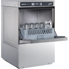 Commercial Glass Washer | Pub Glasswasher | 400mm Basket 16 Pint Capacity | Drain Pump | InstaWash IW40
