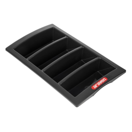 Stackable Cutlery Tray | Kitchen Organizer | 4-Compartment Storage | Araven J284