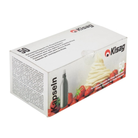 Cream Whipper Bulbs | N2O Chargers | 50 Pack | Kisag J448