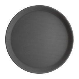Round Non-Slip Tray | Polypropylene Serving Tray | 356mm | Kristallon C557