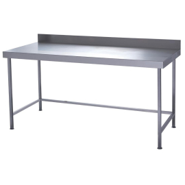 Stainless Steel Wall Table | Fully Welded Kitchen Worktop | 1200x700mm | Parry FSWT1200-7