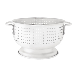 Commercial Aluminium Colander | Professional Kitchen Strainer | 12 Inch | Vogue K336