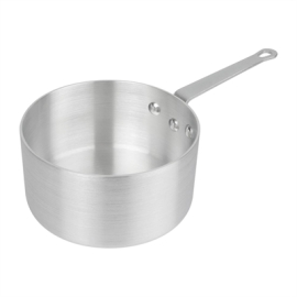 Aluminium Saucepan | Commercial Cookware | 2.4Ltr Capacity | Vogue K724