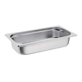 Stainless Steel Gastronorm Pan | 1/3 GN Container | 65mm Depth | Vogue K929