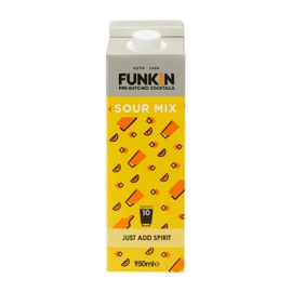 Commercial Sour Mix | Cocktail Mixer | 1 Litre Bottle | Funkin KA270