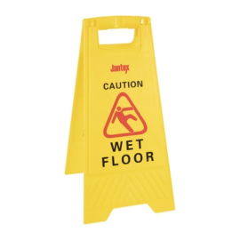 Wet Floor Safety Sign | Caution Sign | A-Frame Floor Warning | Jantex L416