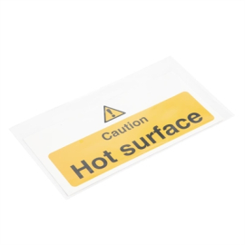 Caution Hot Surface Sign | Kitchen Safety Sign | Warning Notice | Vogue L848