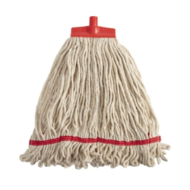 Kentucky Mop Head | Commercial Cleaning Mop | Red Cotton | SYR L884