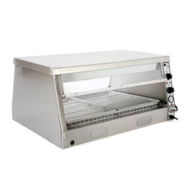 Commercial Heated Chicken Display | Hot Food Display Cabinet | 2 Pans | Archway HD2