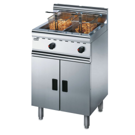 Commercial Gas Twin Tank Fryer | Deep Fat Fryer | 2 x 12L Capacity | Lincat J10