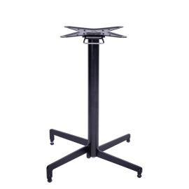 Flip Top Table Base | Dining Table Base | Black | Madrid