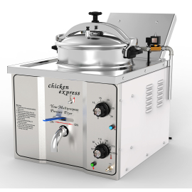Commercial Countertop Electric Chicken Pressure Fryer-  17 Piece Capacity - Mother Clucker MCC15