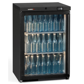 Single Door Back Bar Bottle Cooler | Commercial Bar Fridge | 150L Capacity | Gamko MG3/150LG