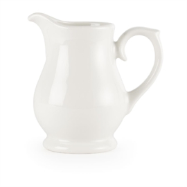 Whiteware Porcelain Jug | Gravy Boat | 284ml Capacity | Churchill Sandringham P286
