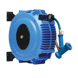 Commercial Wash Down Hose Reel | Wall Mounted Water Hose | 15m Retractable | AquaJet MERK15/HDG