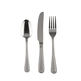 Bead Cutlery Sample Set | Stainless Steel Flatware | Premium Cutlery Set | Olympia S380