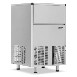 Commercial Ice Maker & Ice Machine, 82kg Self-Contained, Stainless Steel | 82kg Self-contained Ice Maker