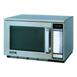Commercial Microwave Oven | 1500W Professional Microwave | Heavy Duty Catering Microwave | Sharp R22AT