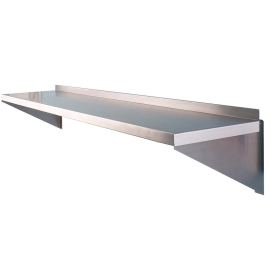 Commercial Wall Shelf | Stainless Steel Shelf | 600W x 300D mm | Modena WS600-Ga
