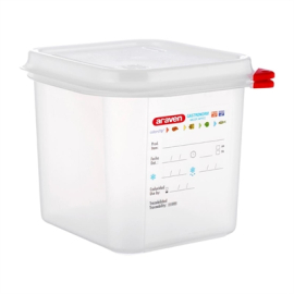 Food Container | Storage Box | 2.6 Litre Capacity | Araven T984