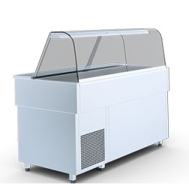 Commercial Gastronorm Display Counter | Refrigerated Food Display | 1300mm Wide | Igloo Tatiana TAT1.3ZS