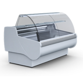 Commercial Meat Serve Over Counter | Refrigerated Display | 1040mm Multiplexable | Igloo TOBI110M