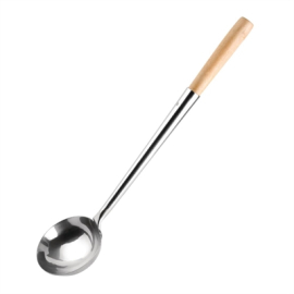 Commercial Soup Ladle | Kitchen Serving Ladle | 200ml Stainless Steel | Vogue U030