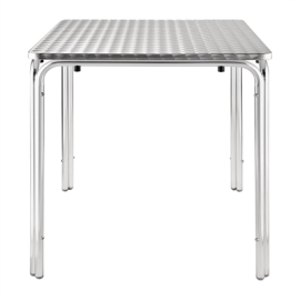 Square Stacking Table | Outdoor Cafe Table | 700mm | Bolero U505