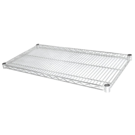 Chrome Wire Shelves | Commercial Storage Shelving | 915x457mm | Vogue U889