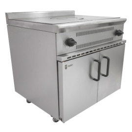 Commercial Gas Oven Range | Solid Top Cooker | 6 Burner Hob | Parry USHO