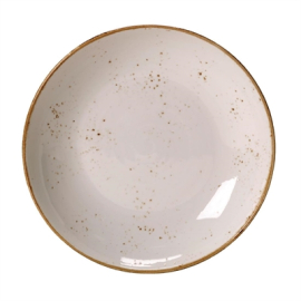 White Coupe Plate | Ceramic Dinner Plate | 300mm Diameter | Steelite Craft V562