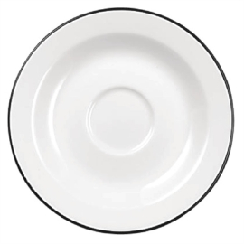 Saucers 125mm | Tea & Coffee Saucers | Mono Collection | Churchill Alchemy W551