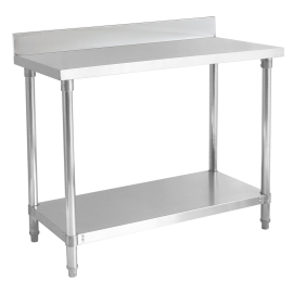 Commercial Stainless Steel Preparation Table | Workbench | 1800x600x850mm | Modena WT1800-Ga