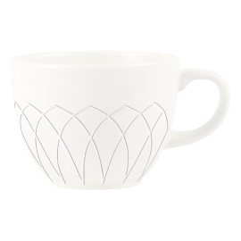 Elegant Tea Cups | Porcelain Teacups | 206ml Capacity | Churchill Alchemy Jardin Y592