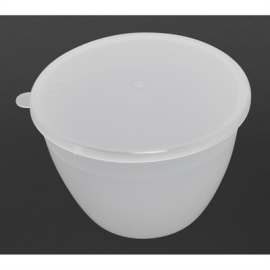 Polypropylene Pudding Basin | Steamed Pudding Mould | Commercial Catering Bowl | Olympia Y839