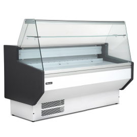 Commercial Serve Over Counter | Slim Display Refrigerator | 4 Door 2525mm | Blizzard ZETA250