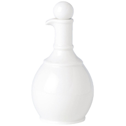 Steelite Simplicity White Oil or Vinegar Jar Stoppers V9332