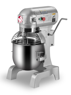 MasterMix MM20S 20 Litre Planetary Food and Dough mixer in Silver