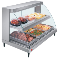 Commercial Hot Food Display Warmer | Countertop Food Warmer | 223L Capacity | King HW-3PD