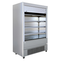 Commercial Stainless Steel Multideck | Refrigerated Display Fridge | 1310mm Wide | Mafirol CRONUS1250OP SS MA
