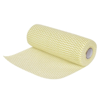 Non Woven Cloths | Cleaning Cloths | Yellow Roll of 100 | Jantex CS808