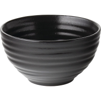 Rice Bowl | Ceramic Rice Bowl | 240ml Capacity | Utopia Tribeca Ebony GM046