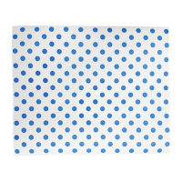 Compostable Burger Wraps | Blue Dot Greaseproof Paper | 250x200mm | Commercial Food Packaging | Fiesta HY791