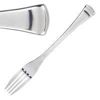 Dessert Fork | Diaz Silverware | Stainless Steel | Chef & Sommelier DP503