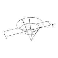 Oil Filter Cone | Cooking Oil Strainer | Reusable Metal Filter | Vogue CN956