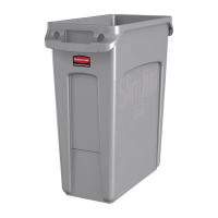 Waste Container | Slim Jim Bin | 60 Litre Capacity | Rubbermaid F603