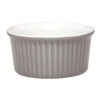 Pastel Ramekin | Ceramic Dipping Bowl | 70ml Capacity | Grey | Olympia DC801