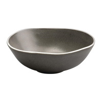 Chia Small Bowls | Charcoal Ceramic Bowls | 155mm Diameter | Olympia DR817