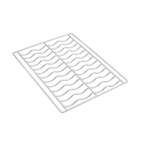 Baguette Grids | Undulated Bread Trays | 4x 435x320mm | Smeg 3735