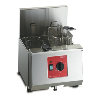 Lincat 652001 FriFri Frita 8 Electric Counter-top Single Tank Fryer - 2 Baskets 